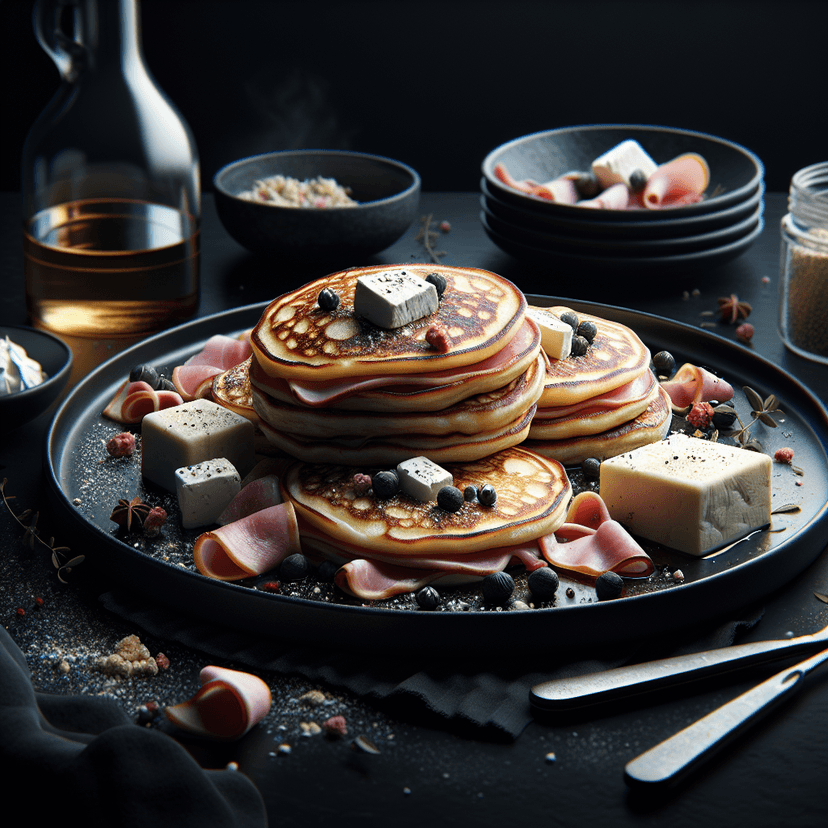 Galettes de Chèvre et Jambon