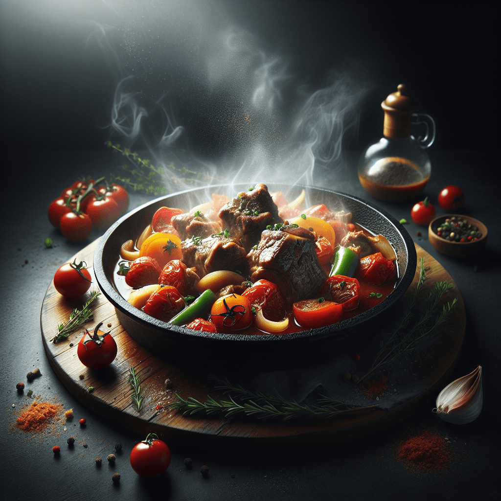 Plat inspiré de l'Ossobuco