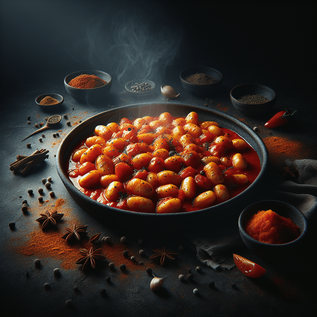 Gnocchis à la Sauce Tomate et aux Épices