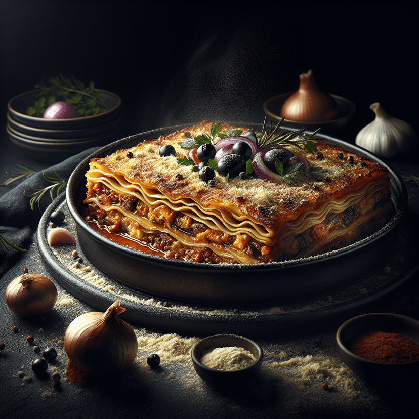 Moussaka sans vin rouge