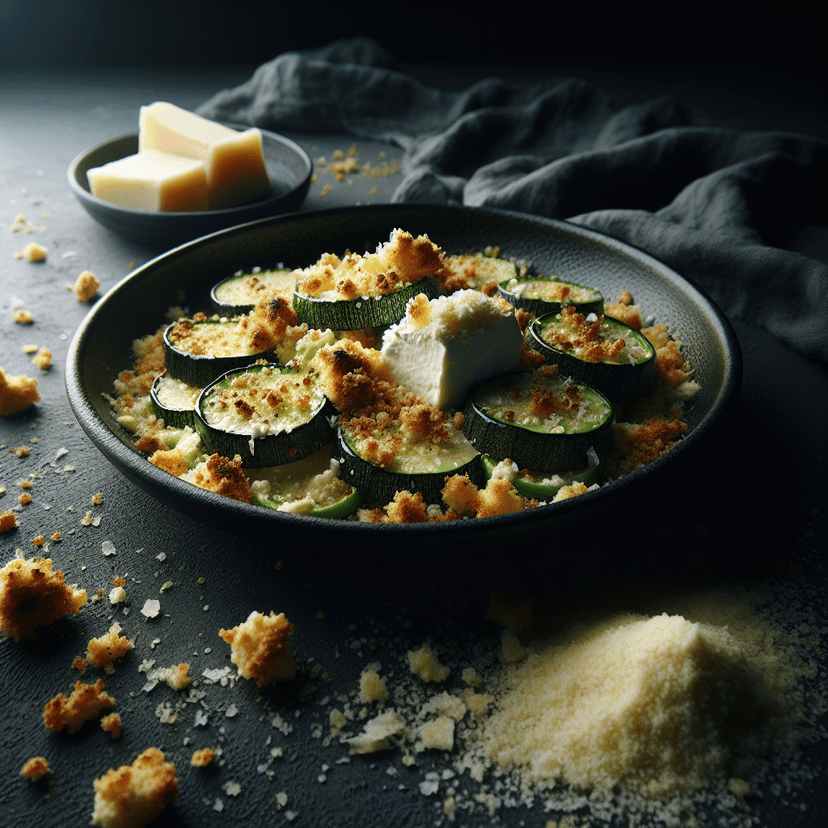 Crumble Chèvre-Courgettes