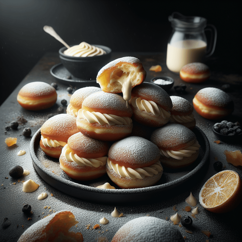 Beignets maison au four