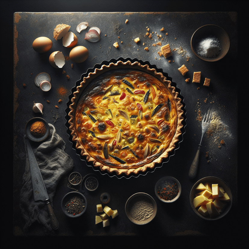 Quiche au Thon sans Pâte