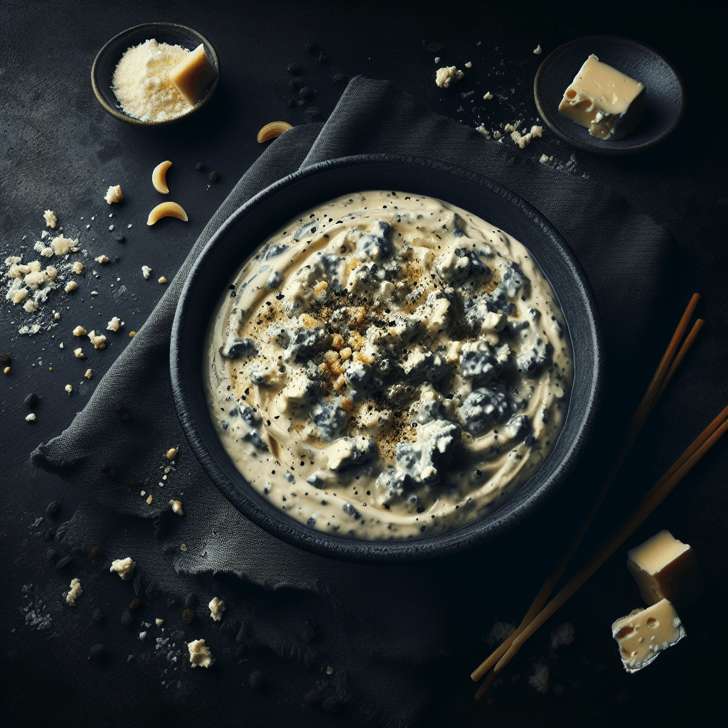 Sauce au Fromage Bleu et Noix