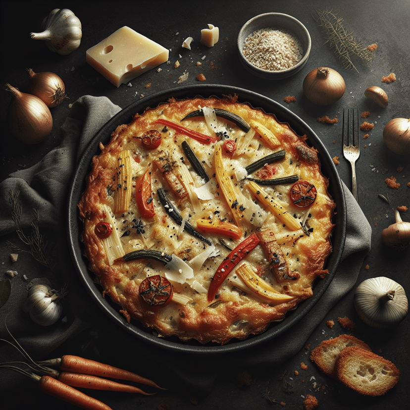 Gratin de Dinde au Parmesan et Légumes