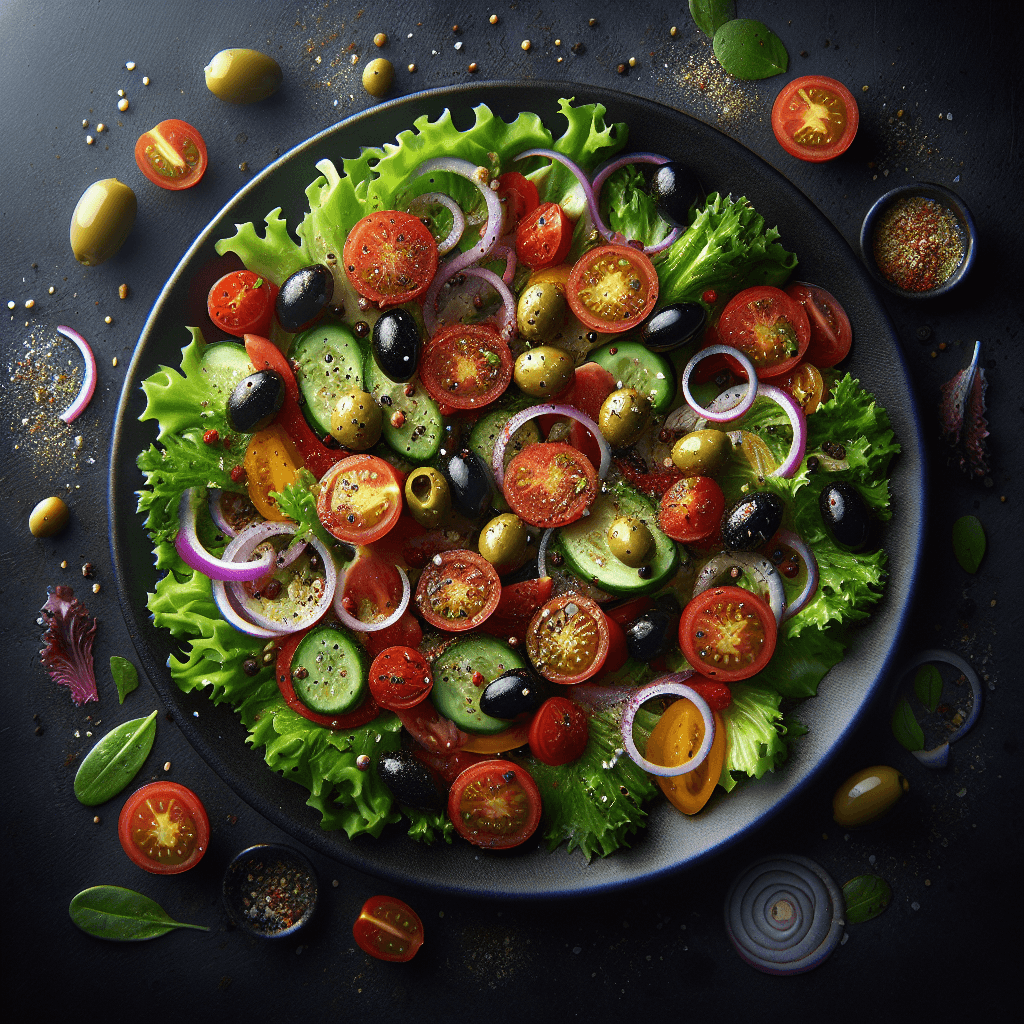Salade Méditerranéenne Fraîcheur