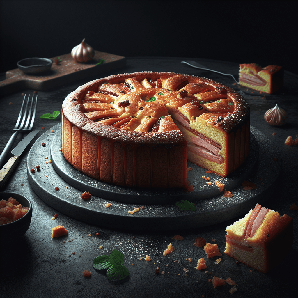 Cake Jambon Sec Saint Moret