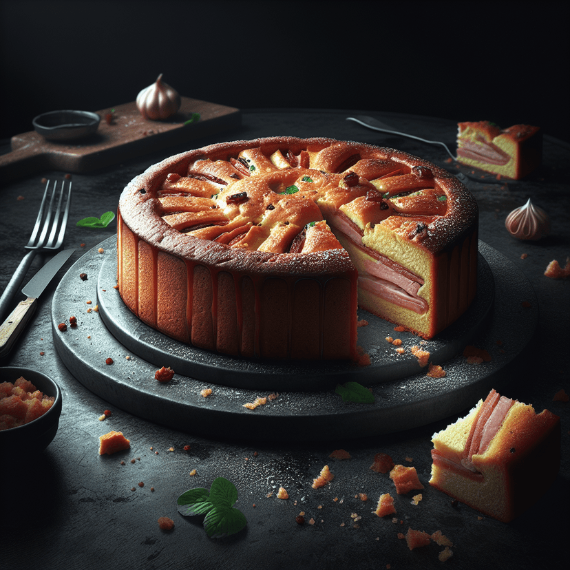 Cake Jambon Sec Saint Moret