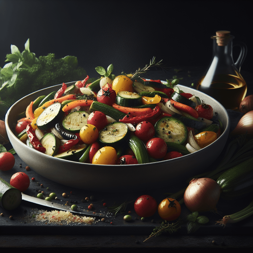 Poêlée de légumes d'été