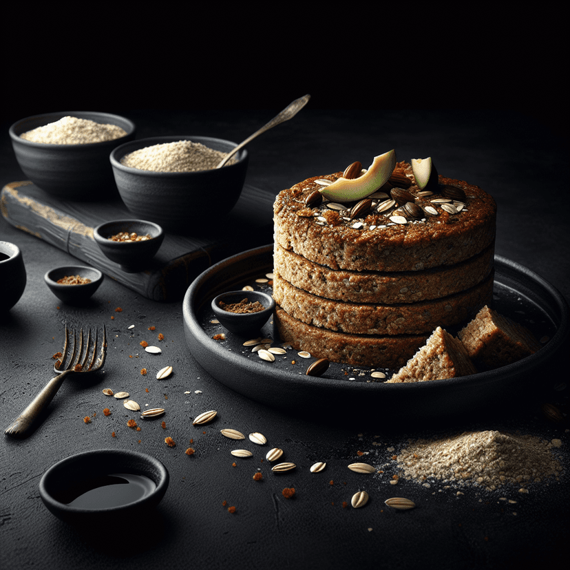Gâteau Protéiné à l'Avoine sans Sucre