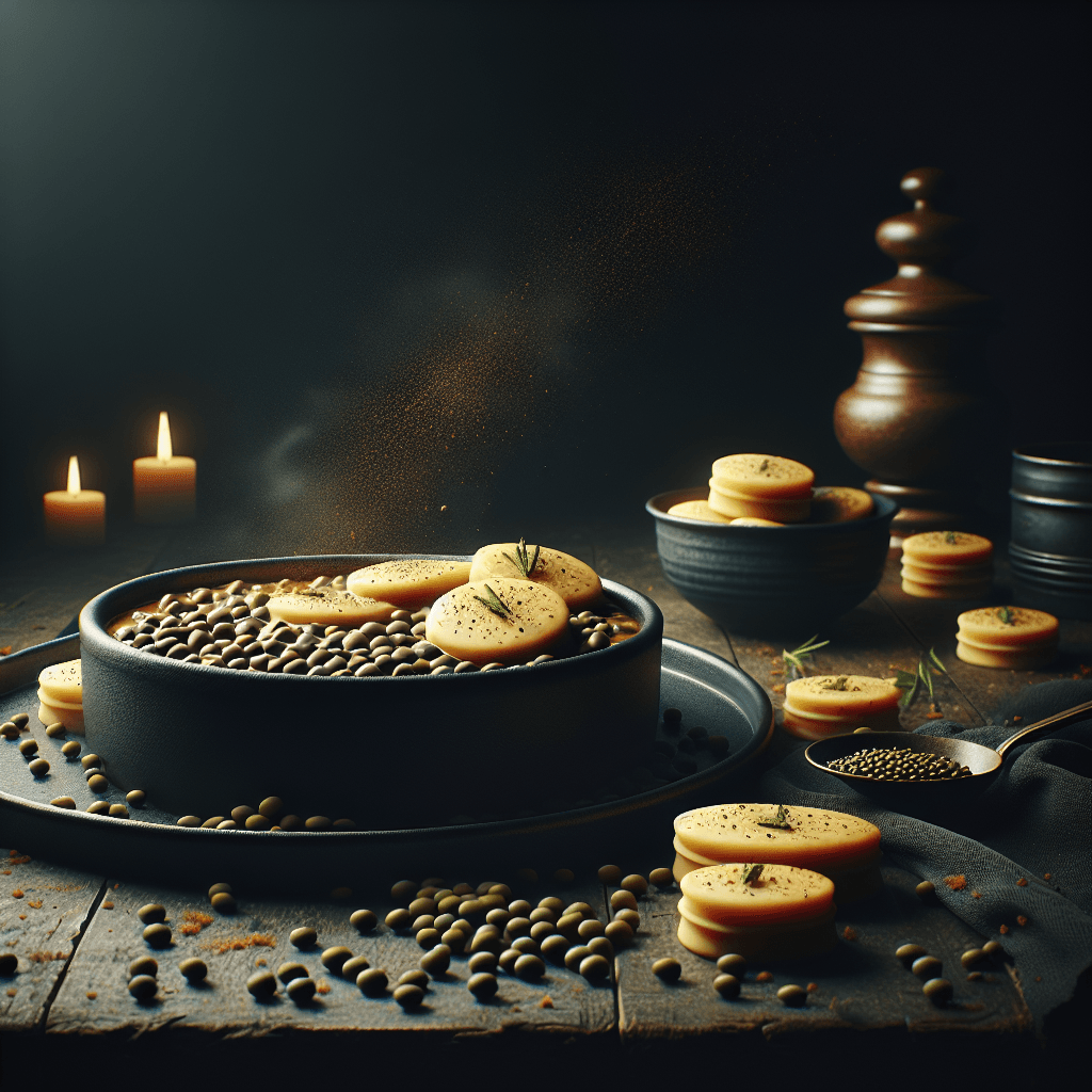 Pâtes aux Lentilles