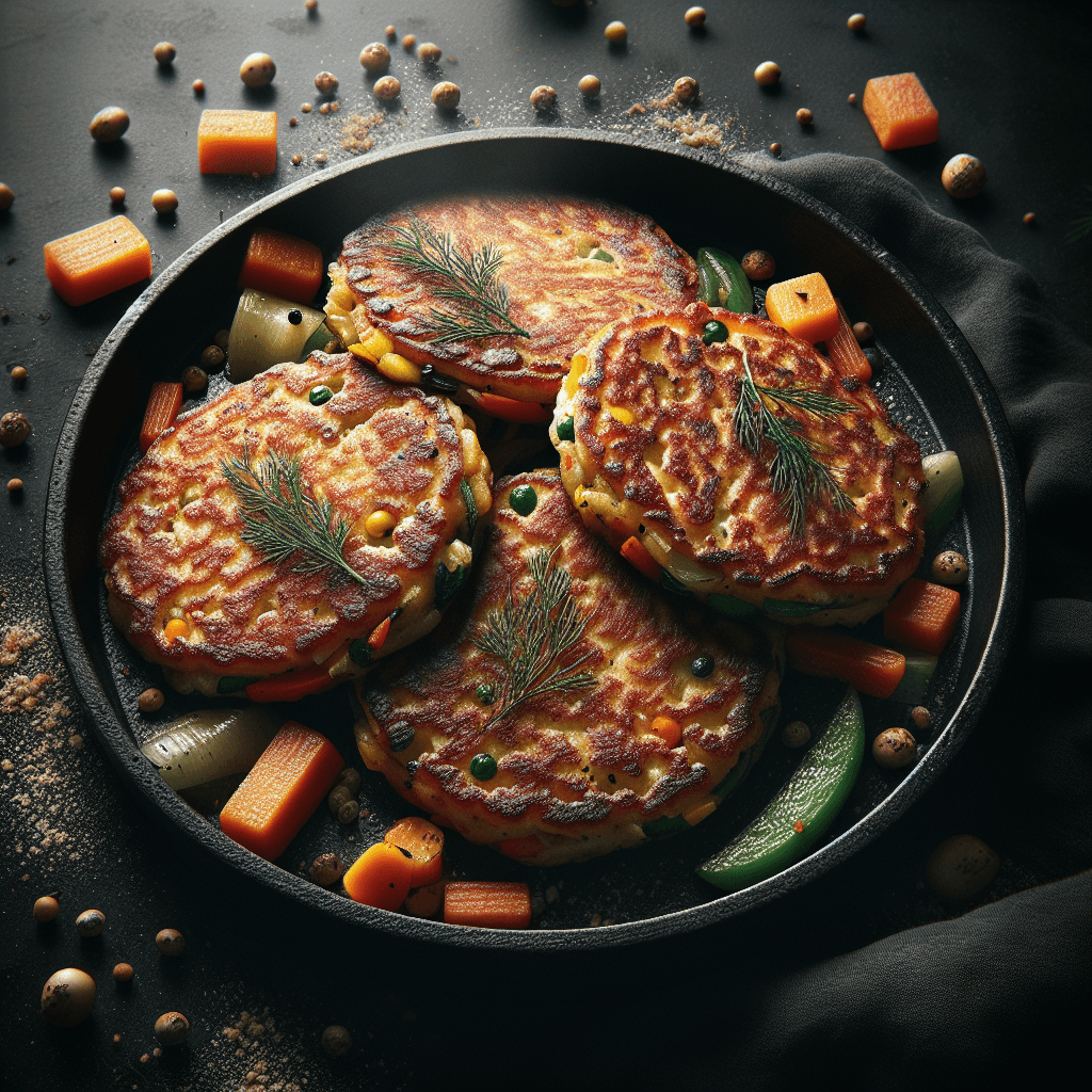 Galettes de Céréales aux Légumes