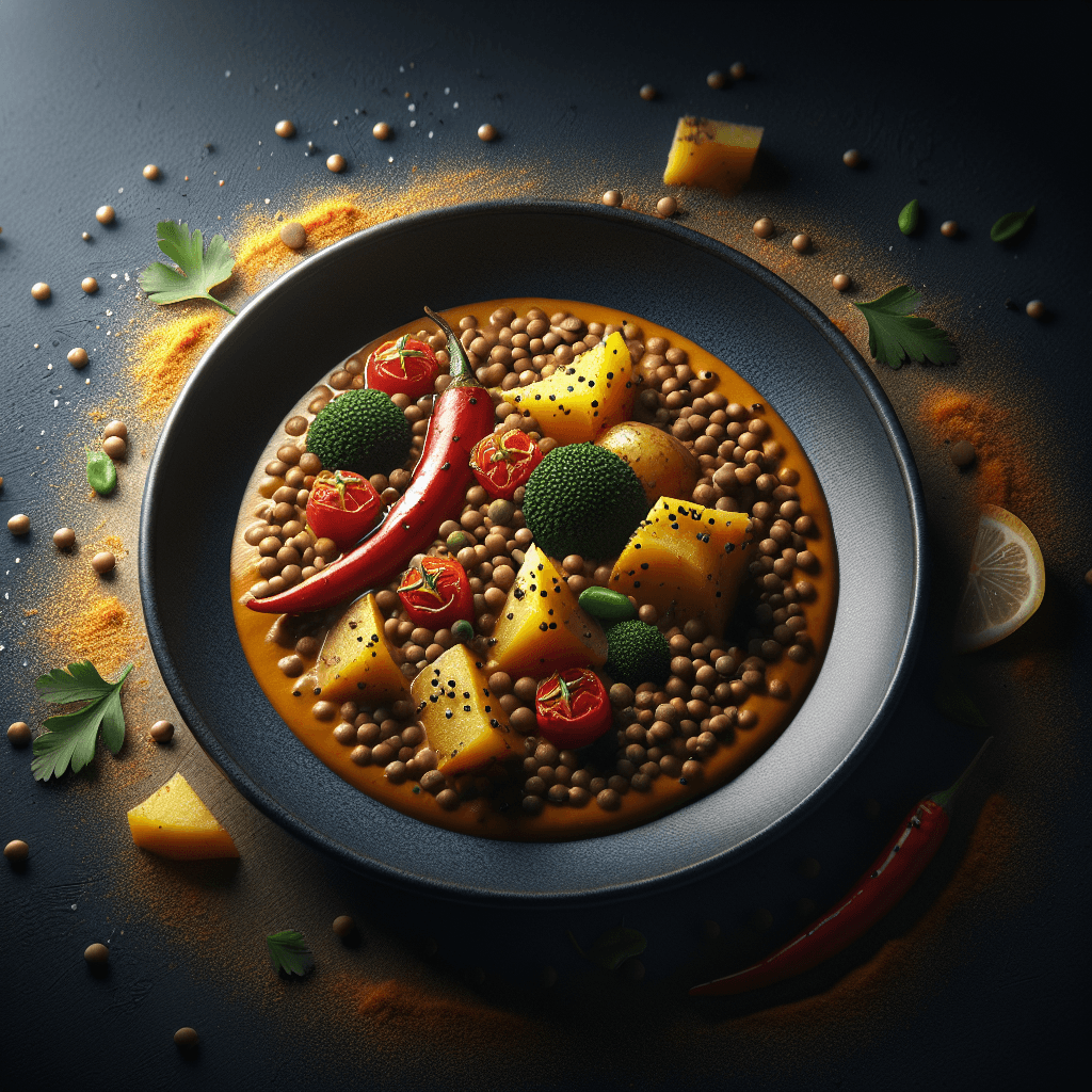Curry de Légumes aux Lentilles Corail