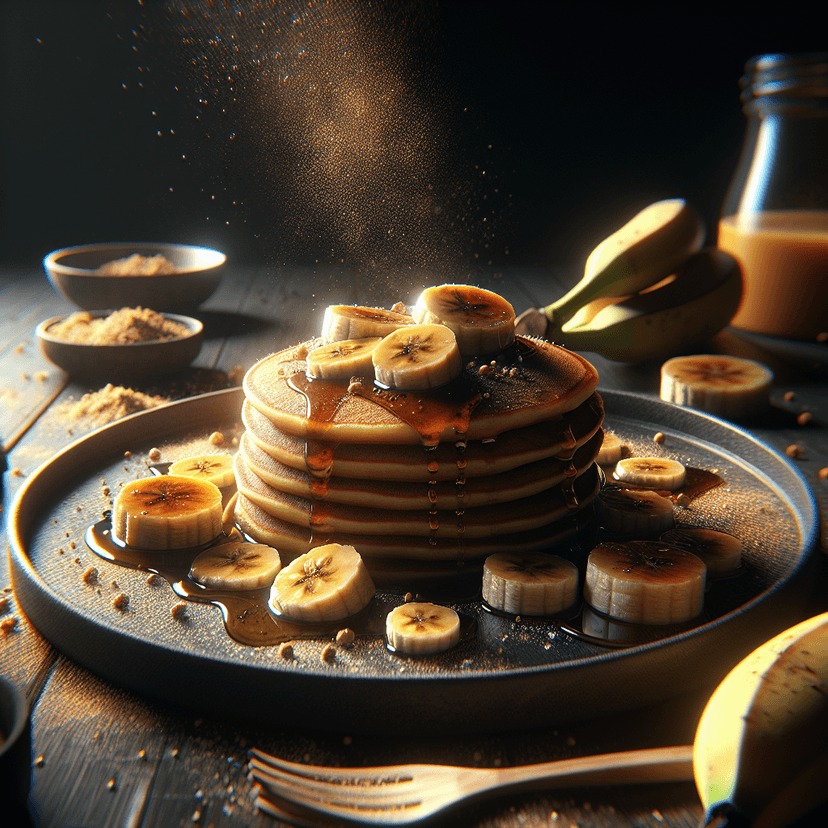 Pancakes à la banane