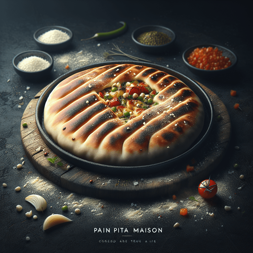 Pain Pita Maison