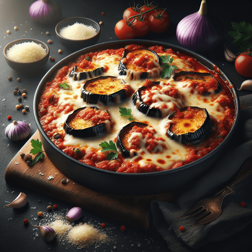 Aubergines à la Parmigianna