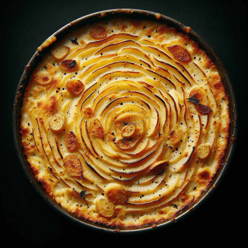 Gratin dauphinois aux épices