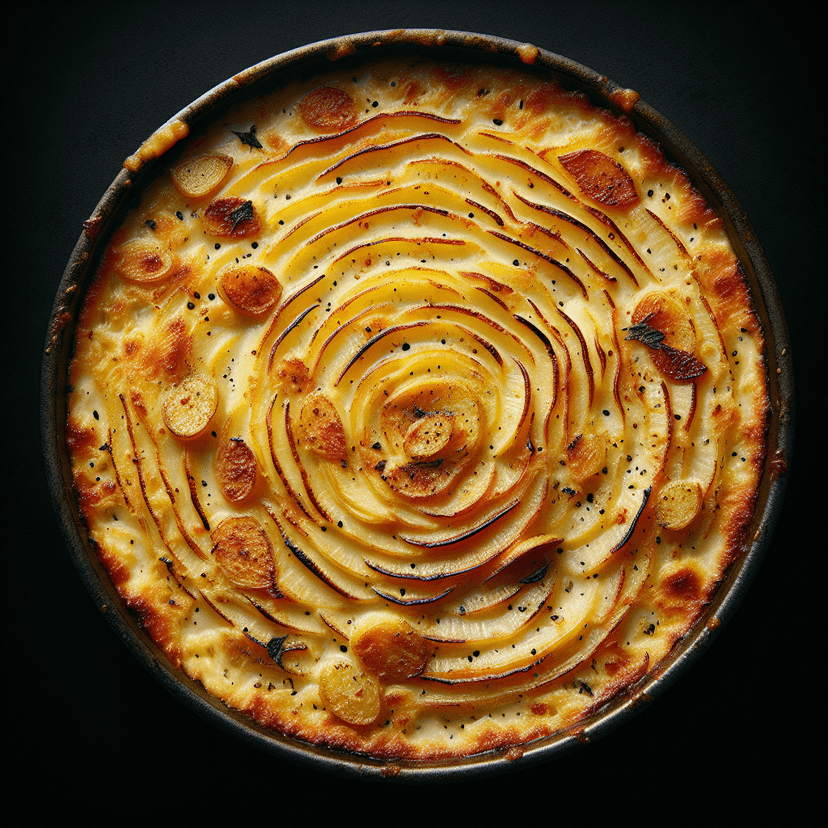 Gratin dauphinois aux épices