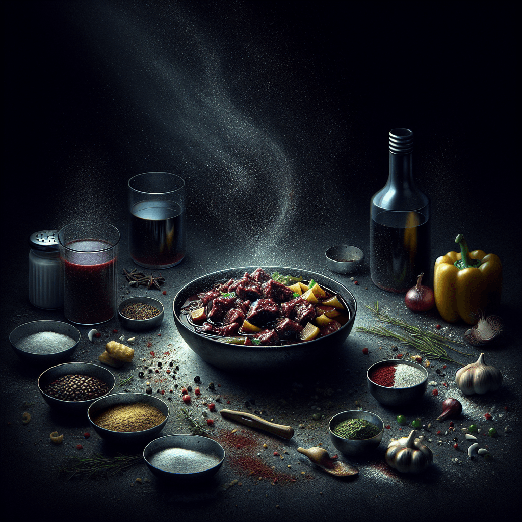 Bœuf Bourguignon sans Vin Rouge