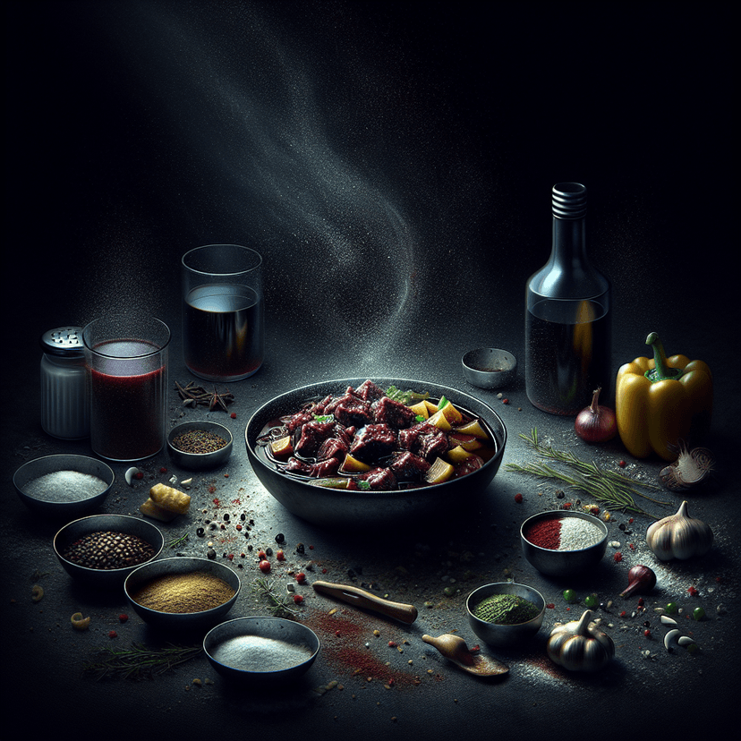 Bœuf Bourguignon sans Vin Rouge