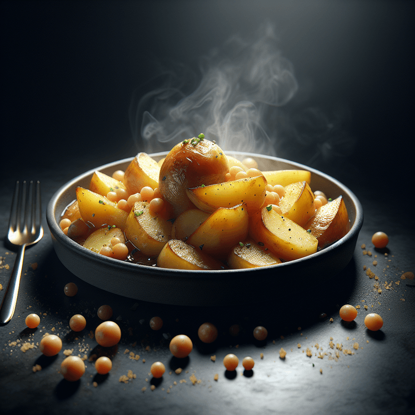 Patates douces au four