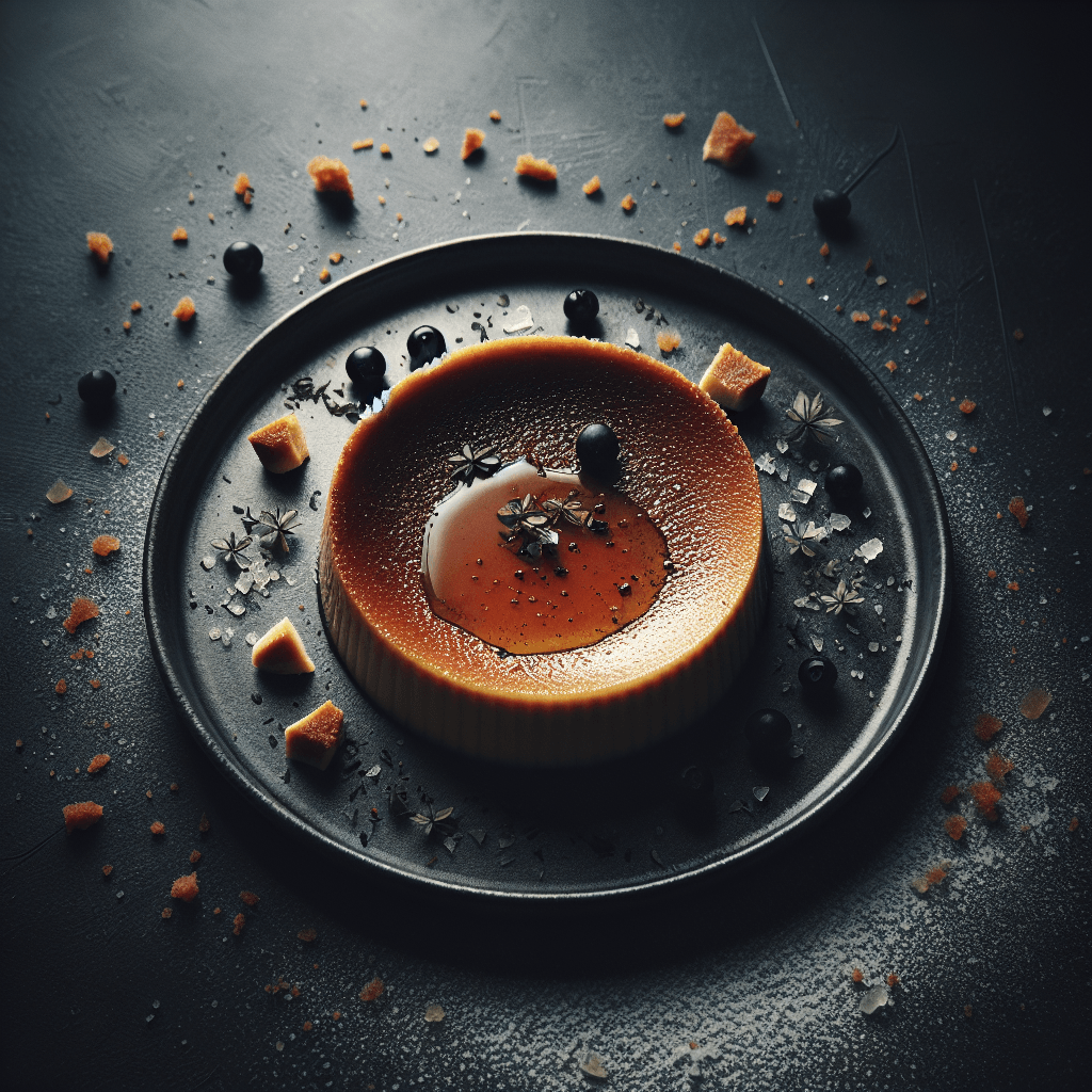 Flan léger sans farine