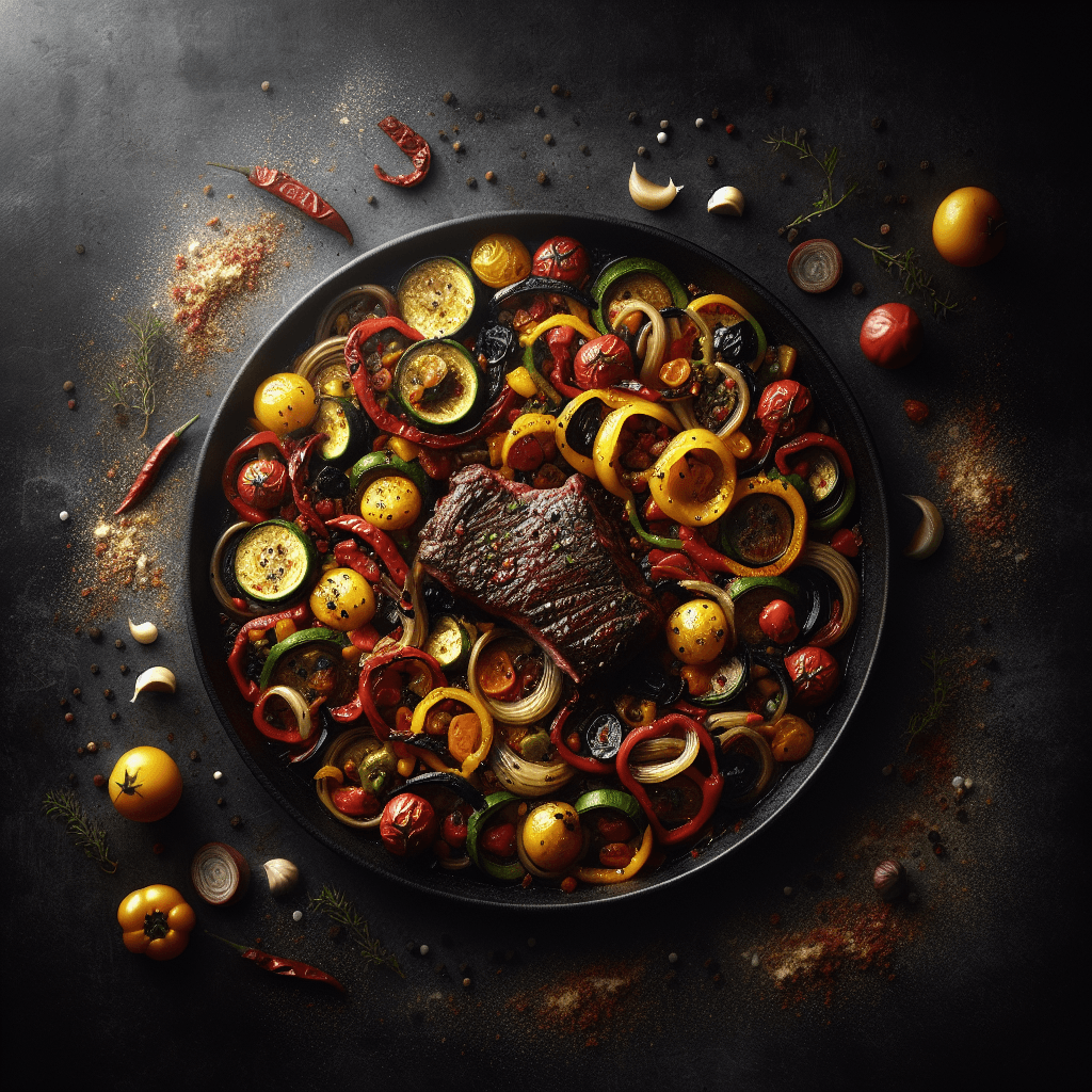 Ratatouille aux Poivrons