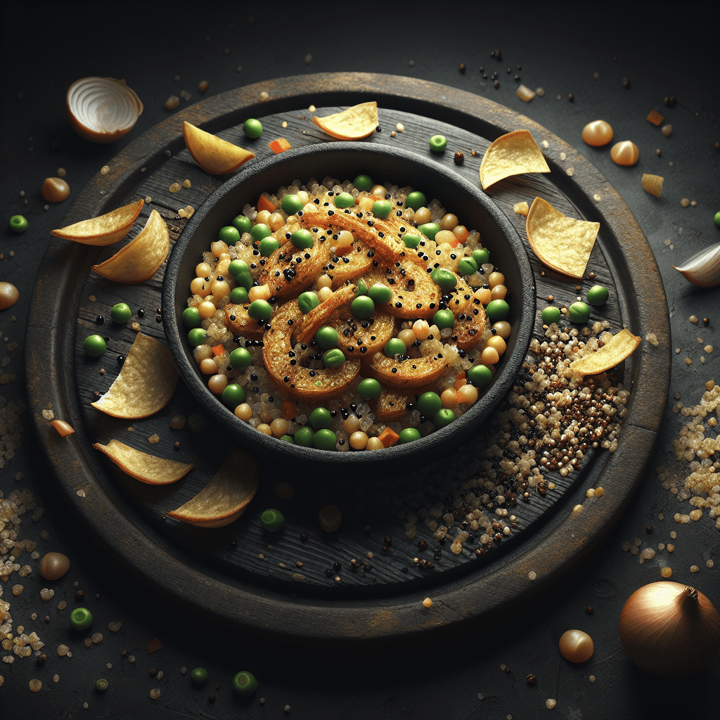 Galettes de Pois Chiches et Quinoa