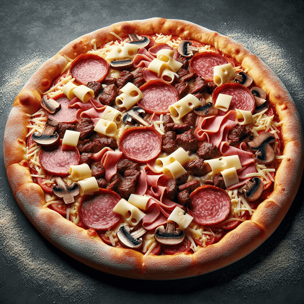 Pizza Protéinée à l'Emmental