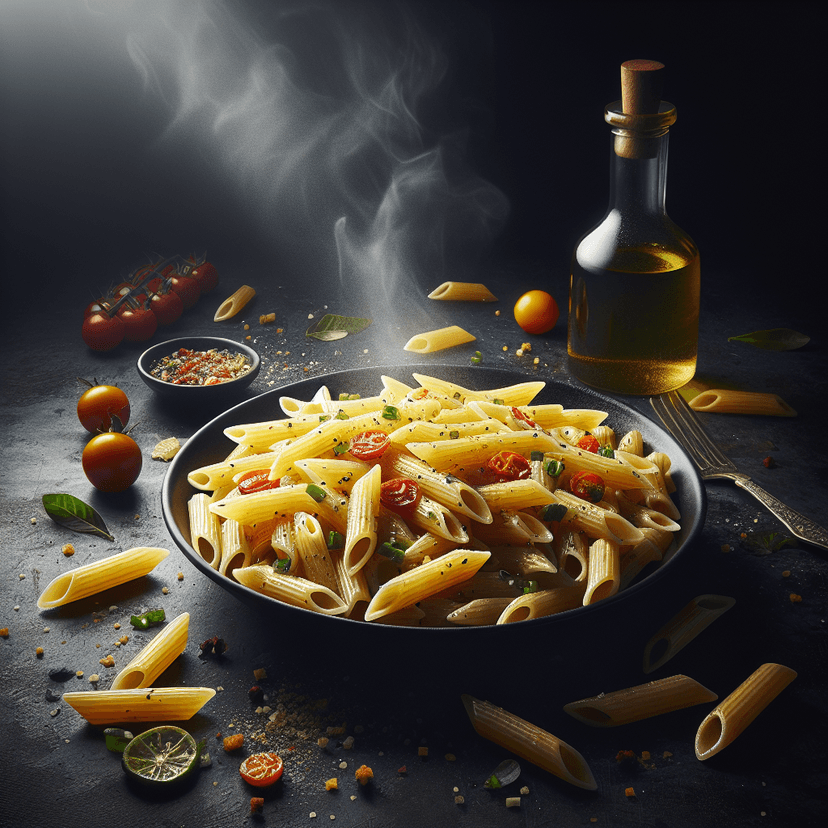 Penne à la Méditerranéenne