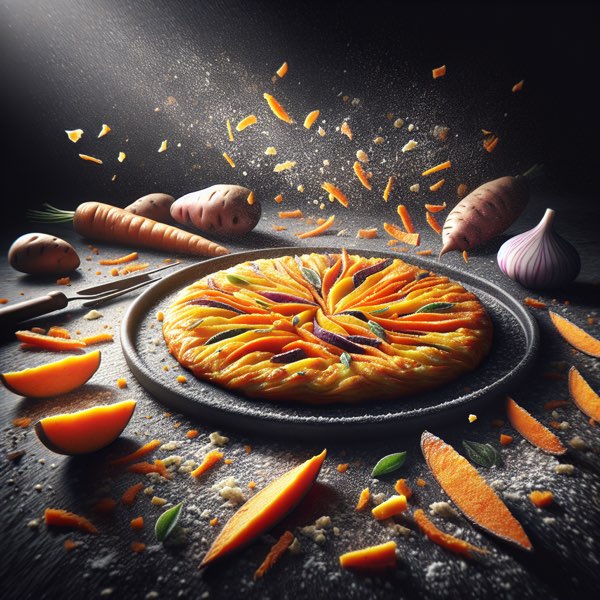 Galette de Patate Douce et Carotte